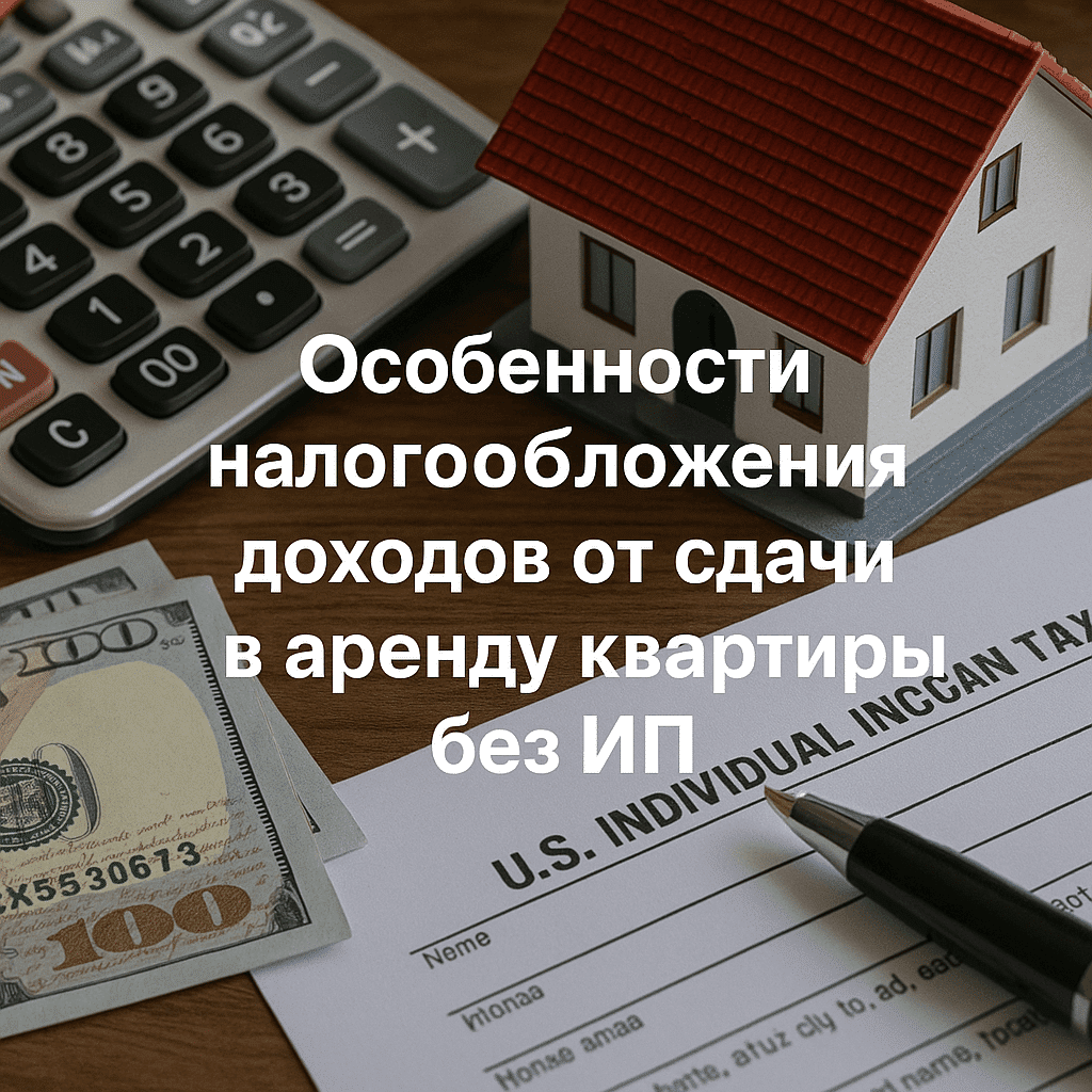 Читать: Особенности налогообложения доходов от сдачи в аренду квартиры без ИП