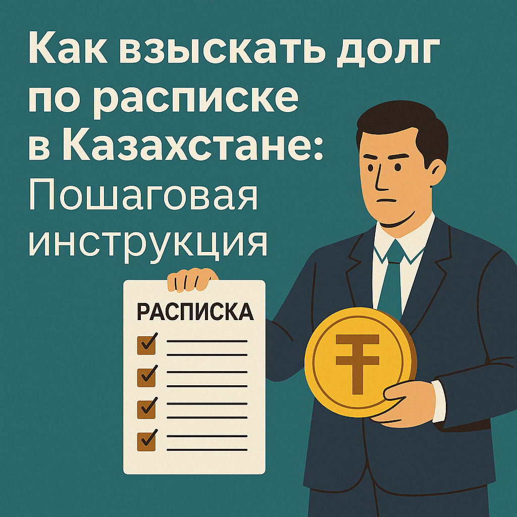 Читать: Как взыскать долг по расписке в Казахстане: Пошаговая инструкция