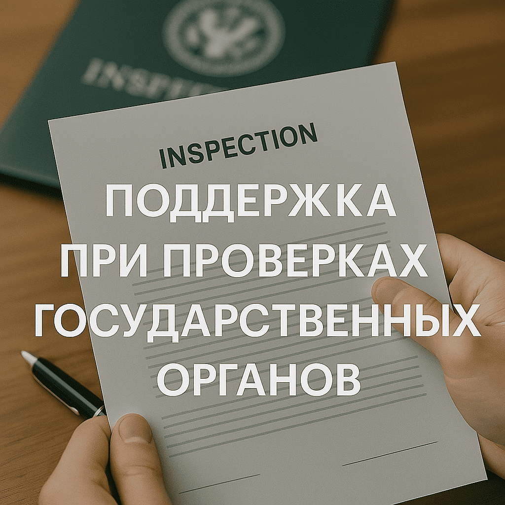 Читать: Юридическая поддержка при проверках государственных органов