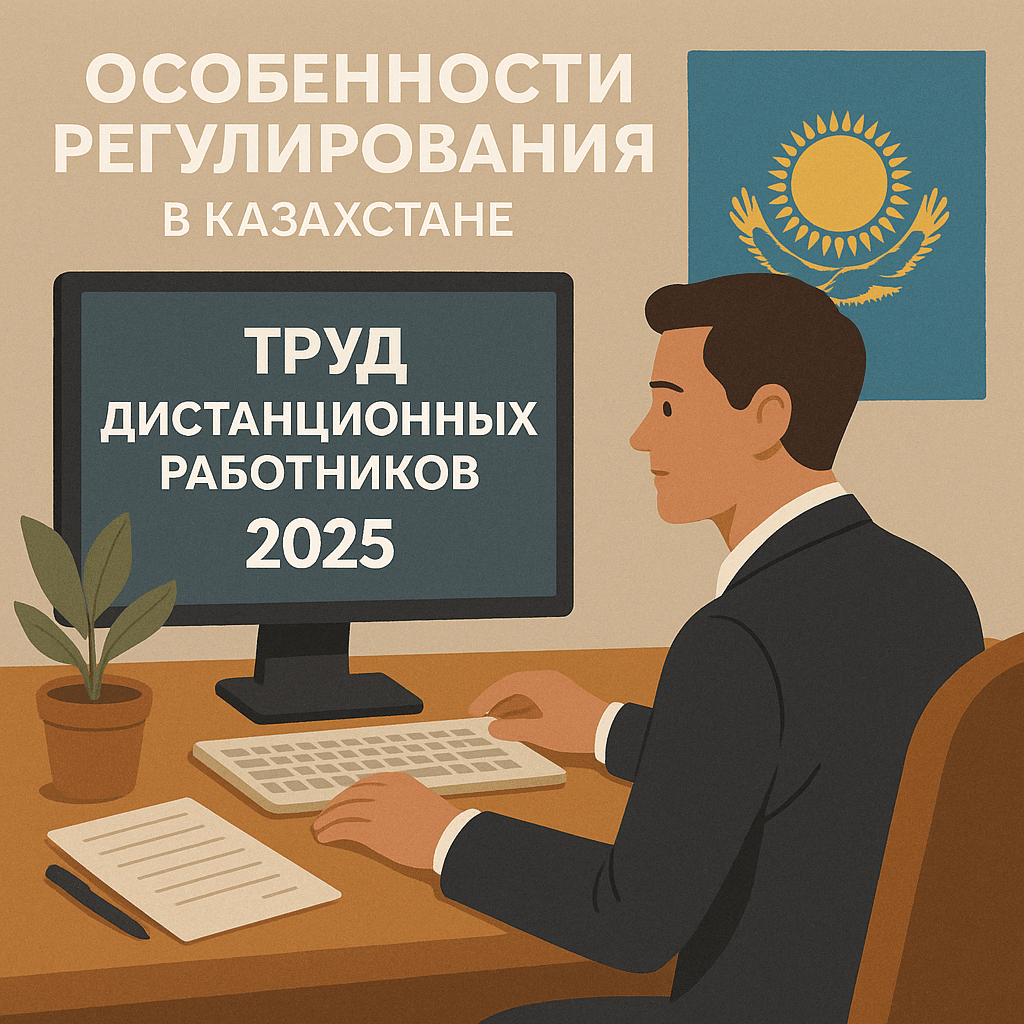 Особенности регулирования труда дистанционных работников в Казахстане 2025