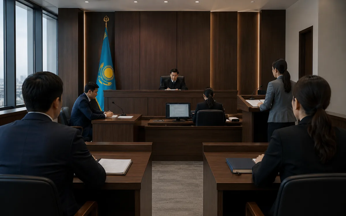 Судебное разбирательство в Казахстане: этапы и ключевые особенности