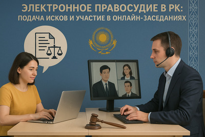 Онлайн-суд и электронные иски: цифровое правосудие в Казахстане