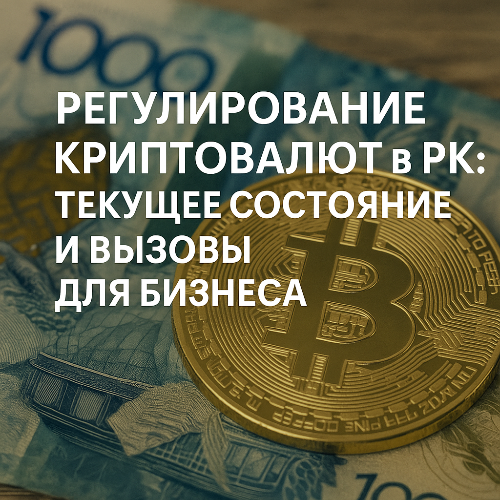 Регулирование криптовалют в РК: текущее состояние и вызовы для бизнеса