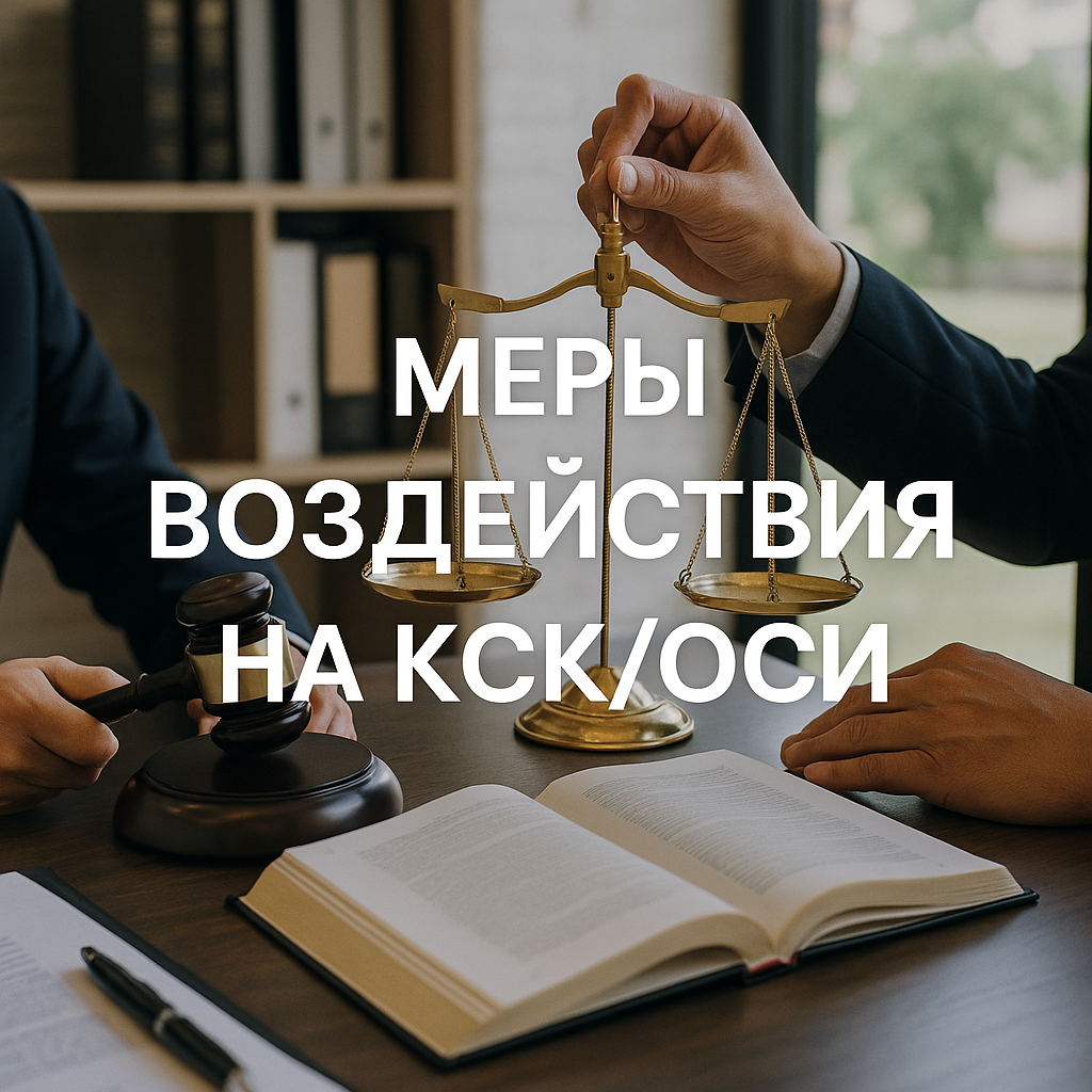 Меры воздействия на КСК или ОСИ, не исполняющих обязательства перед собственниками