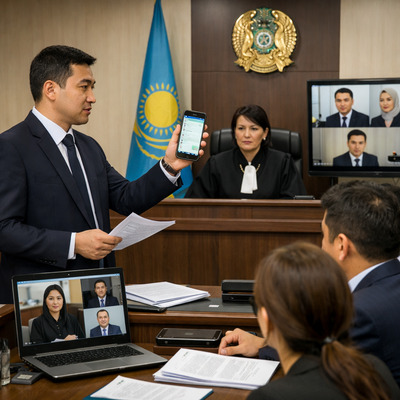 Цифровое право и онлайн-заседания: помощь юриста в Алма-Ате