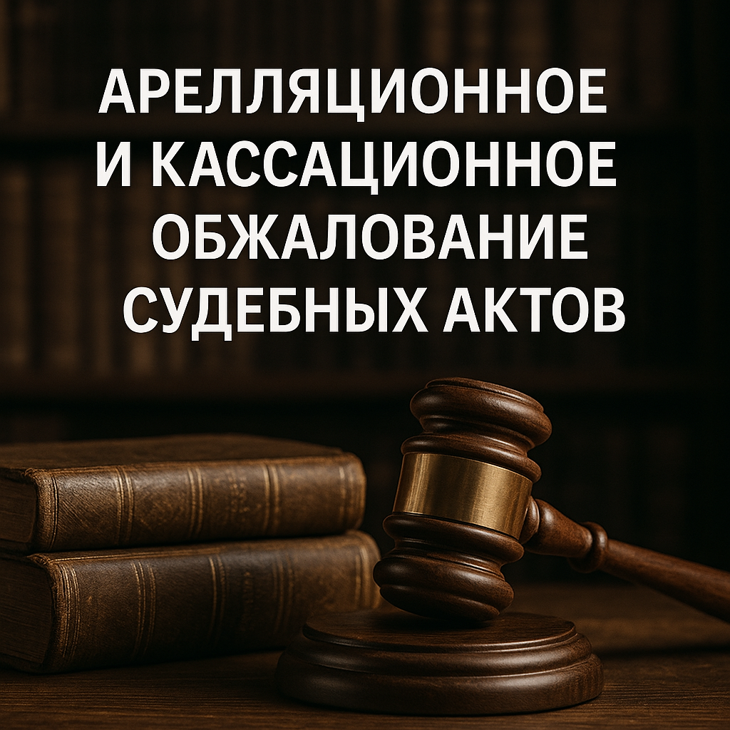 Апелляционное и кассационное обжалование судебных актов