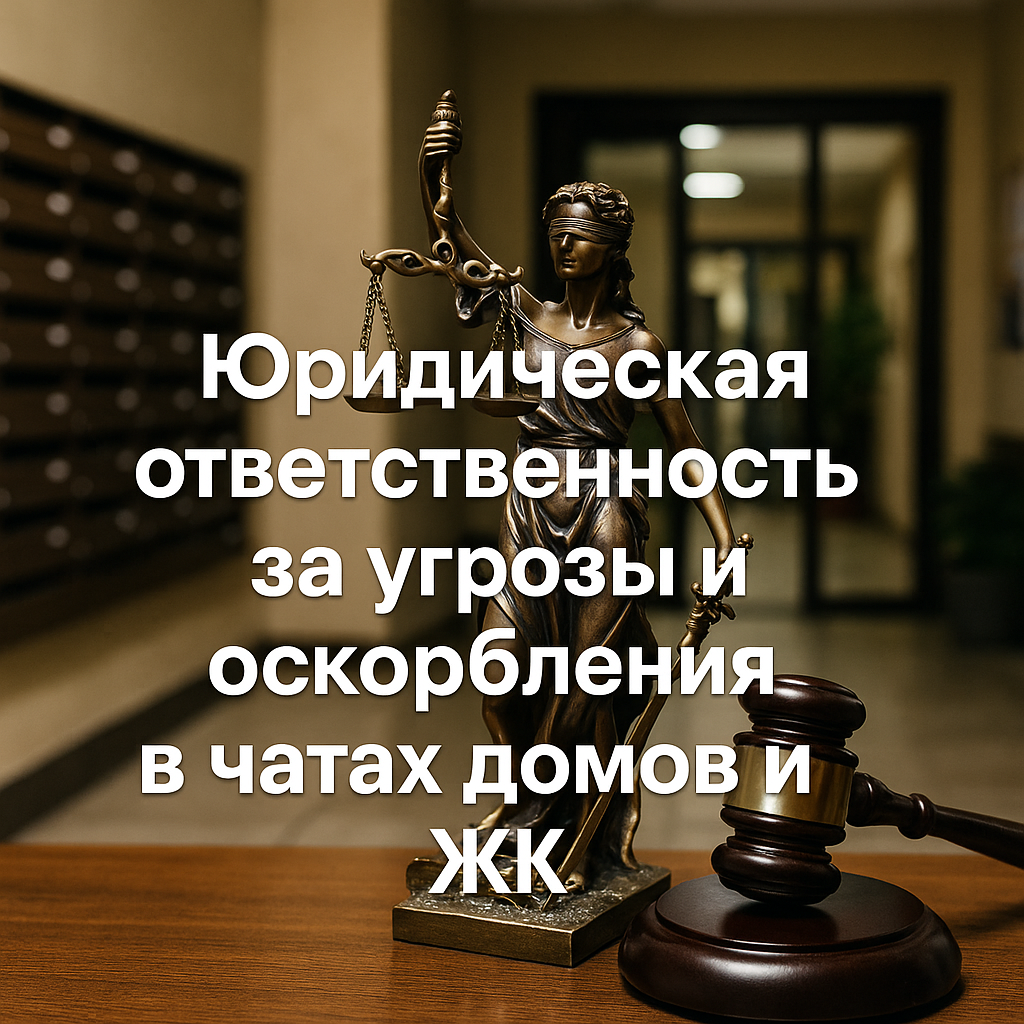 Скандалы в чате ЖК: ответственность за угрозы и травлю