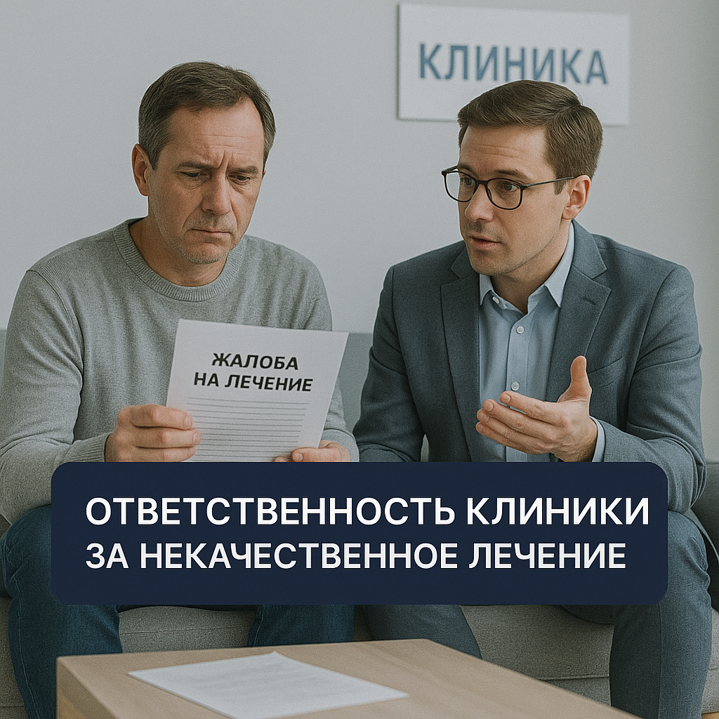 Ответственность клиники за некачественное лечение