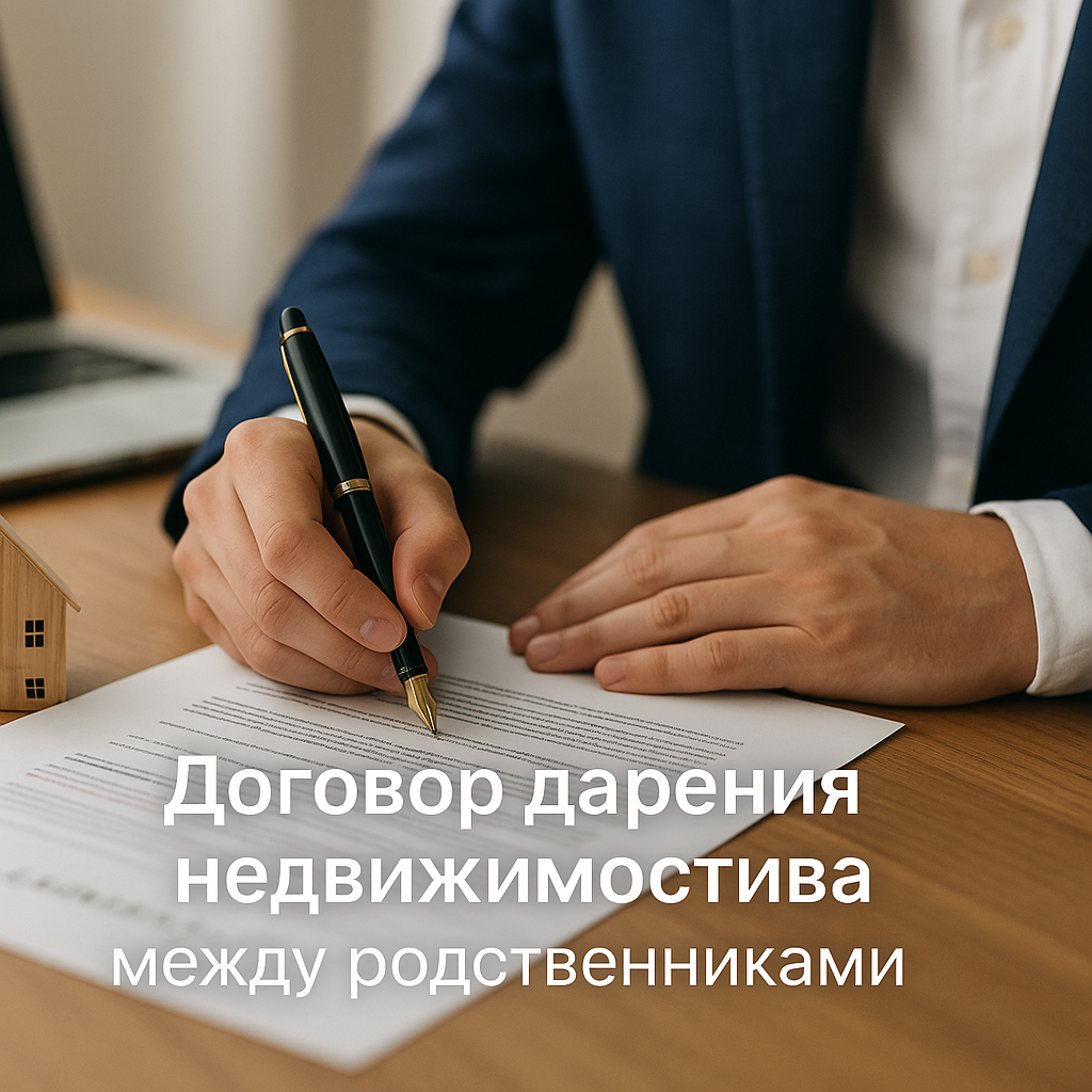 Договор дарения недвижимости между родственниками: особенности оформления