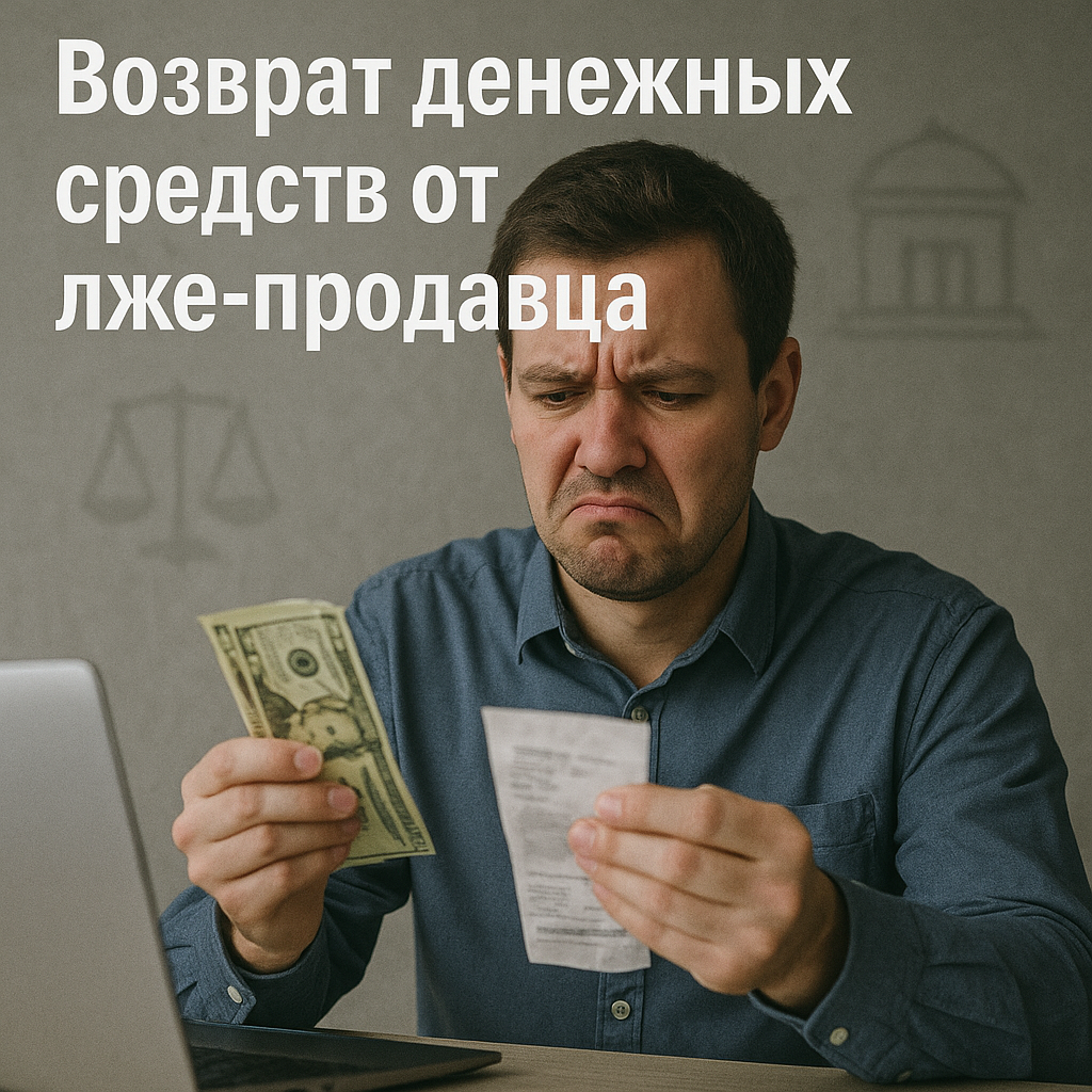 Возврат денежных средств от лже-продавца
