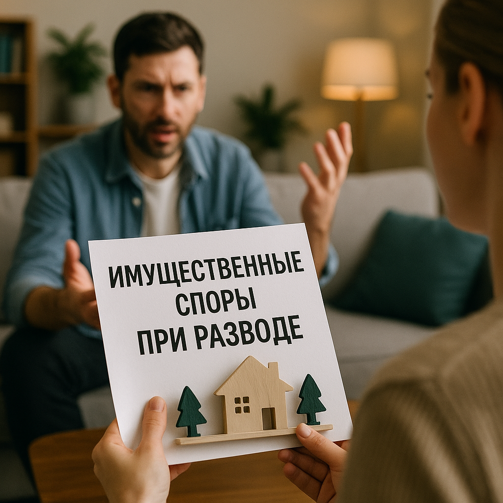 Имущественные споры при разводе в 2025 году