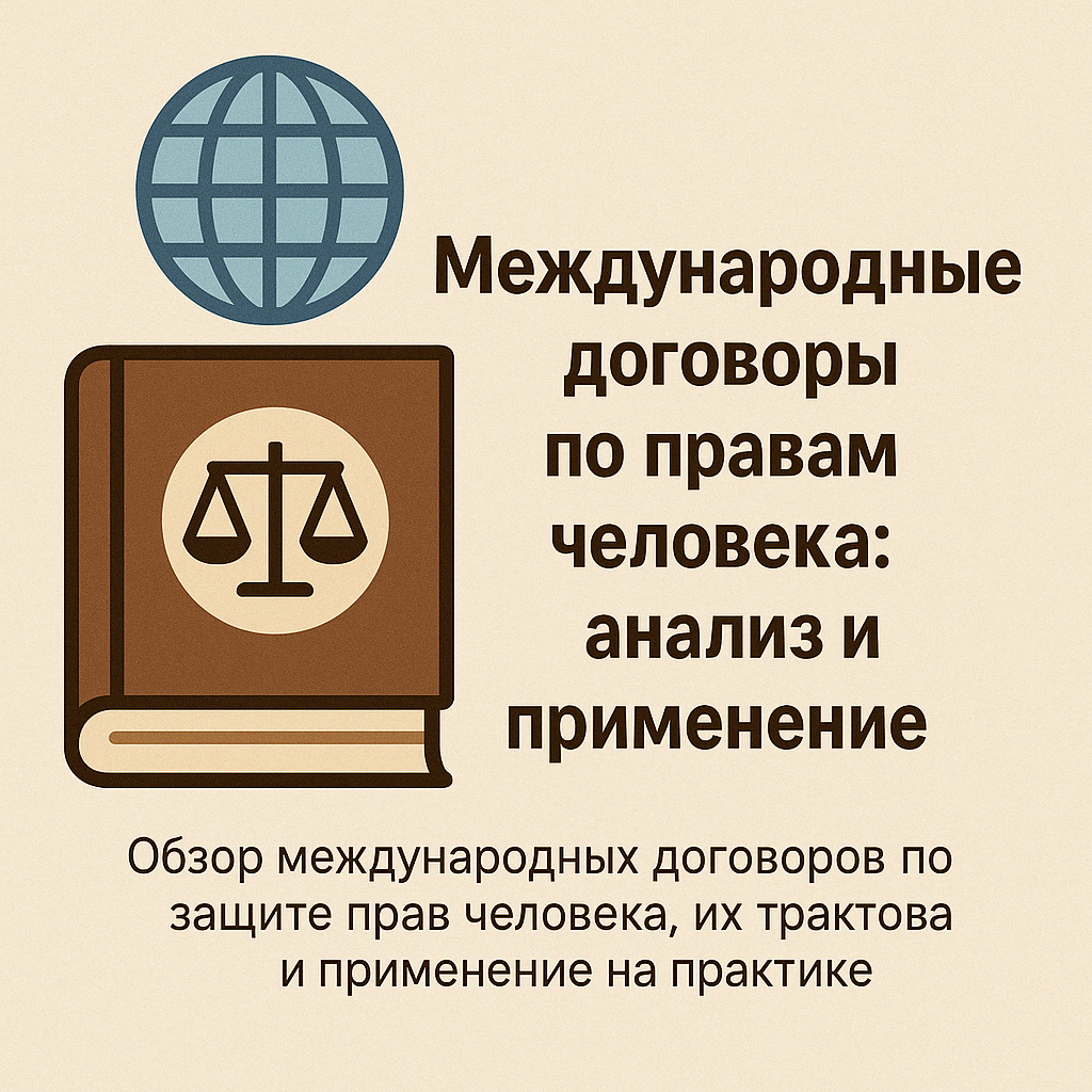 Международные договоры по правам человека: анализ и применение