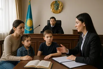 Обложка раздела «Адвокат по правам ребенка: Защита интересов в судах РК»