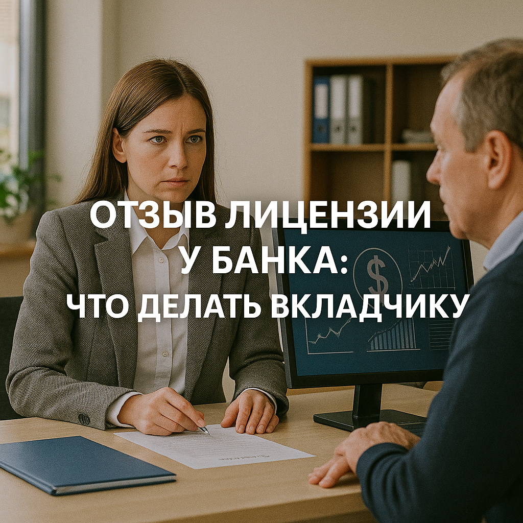 Отзыв лицензии у банка: что делать вкладчику