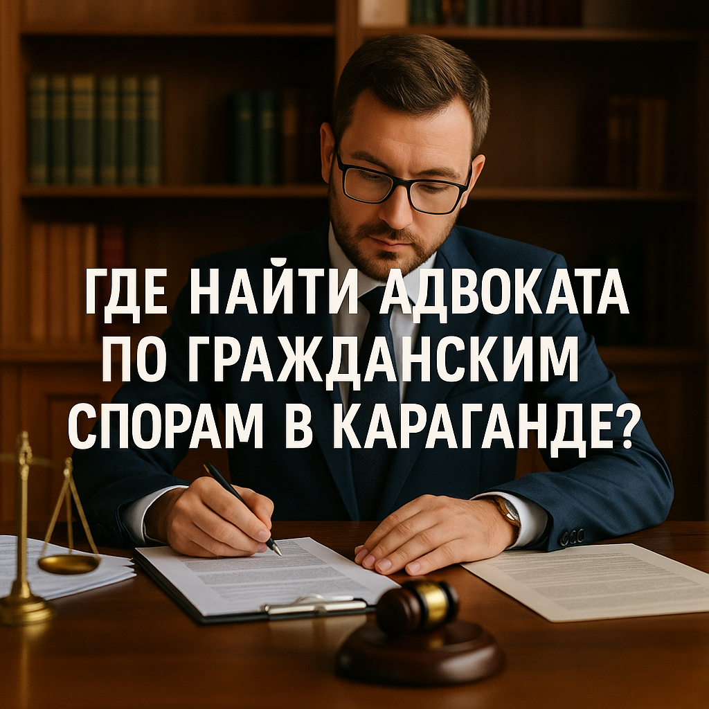 Где найти адвоката по гражданским спорам в Караганде?