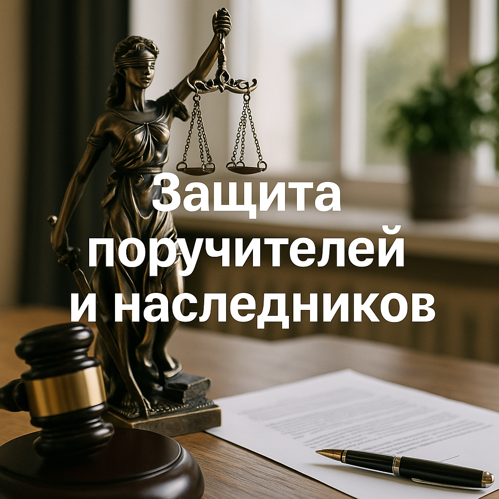 Защита поручителей и наследников