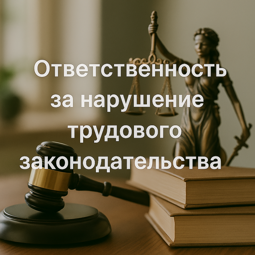 Ответственность за нарушение трудового законодательства