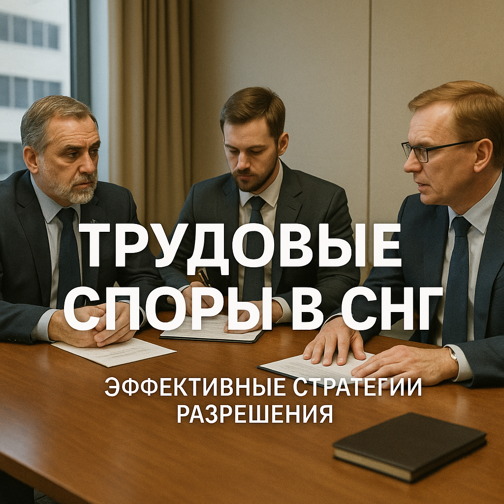 Трудовые споры в СНГ: эффективные стратегии