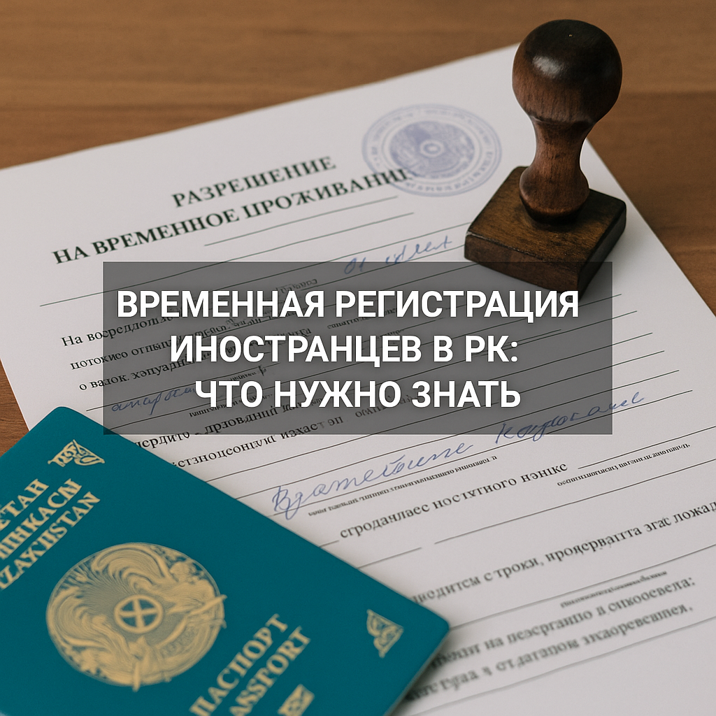 Временная регистрация иностранцев в РК: что нужно знать