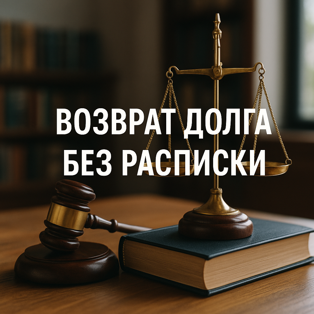 Возврат долга без расписки