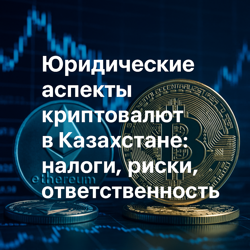 Юридические аспекты криптовалют в Казахстане