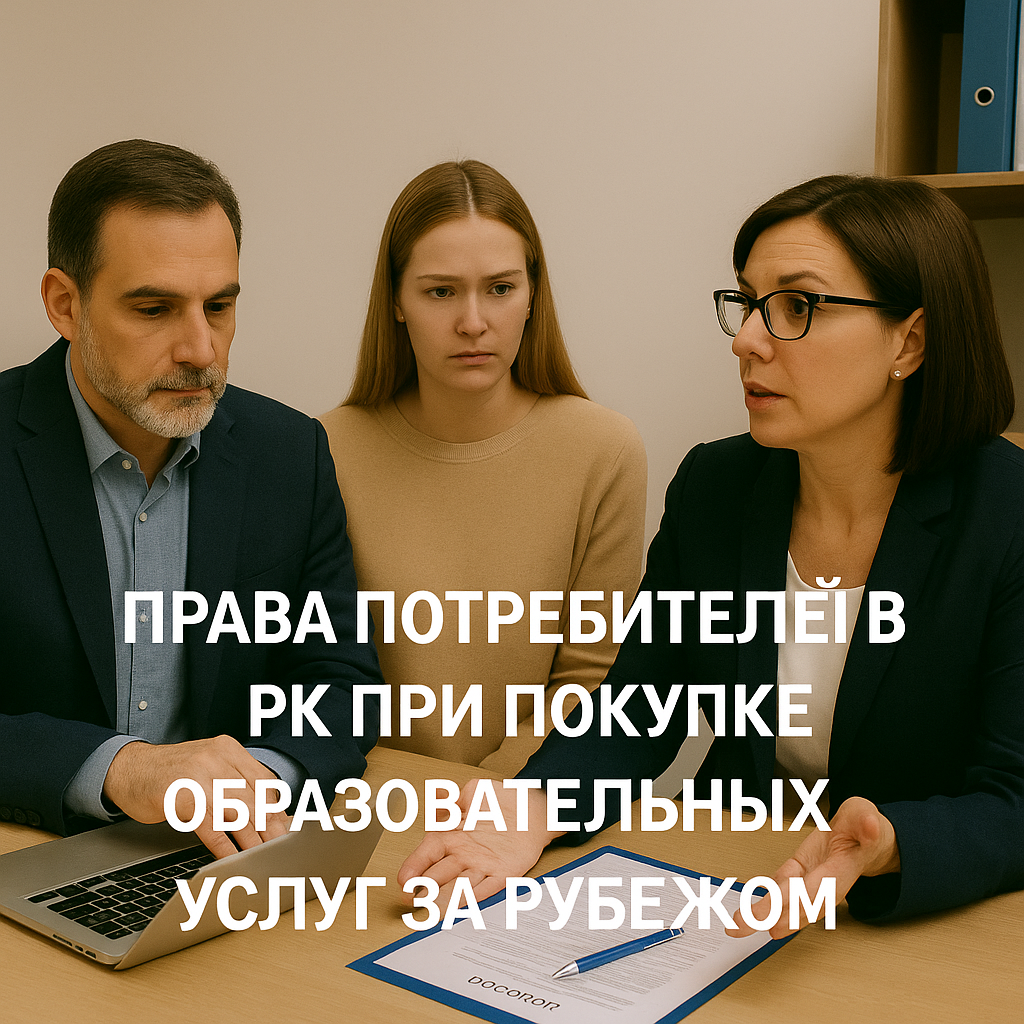 Права потребителей в РК при покупке образовательных услуг за рубежом