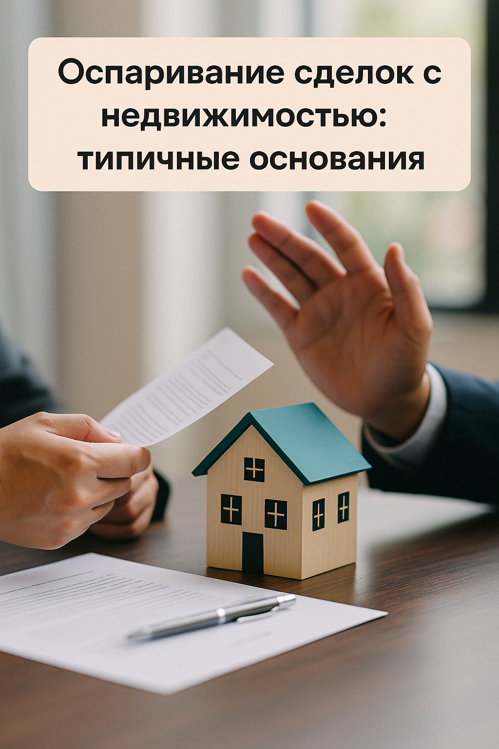 Оспаривание сделок с недвижимостью: типичные основания