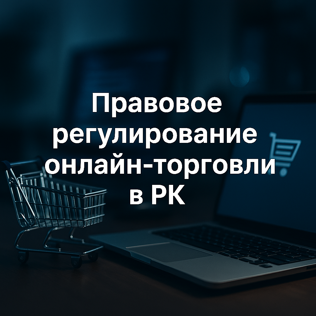 Правовое регулирование онлайн‑торговли в РК