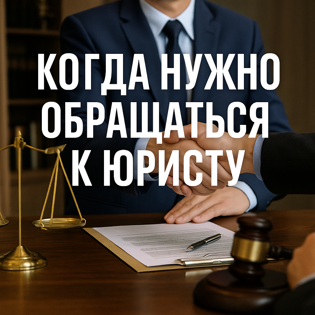 Топ‑7 ситуаций, когда нужно обращаться к юристу