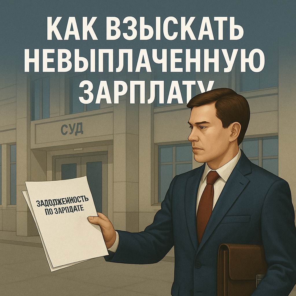 Взыскание невыплаченной заработной платы и компенсаций