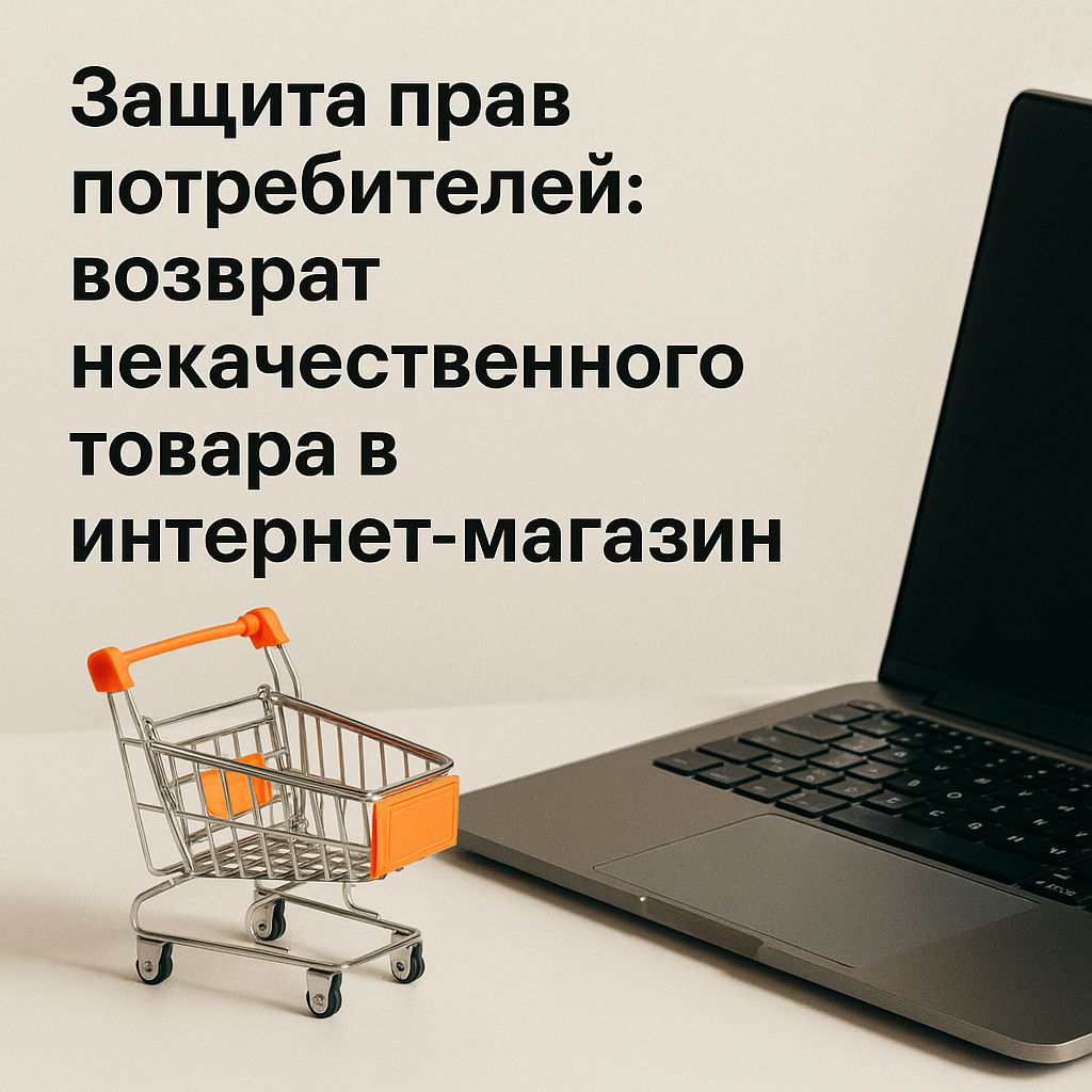Возврат некачественного товара из интернет-магазина