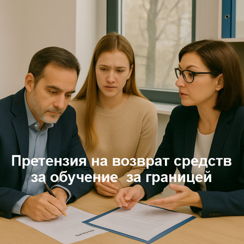 Претензия на возврат средств за обучение за границей: образец и рекомендации