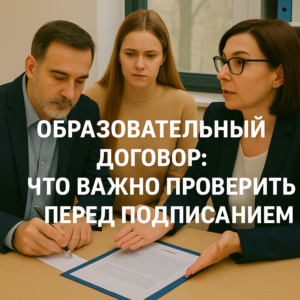Образовательный договор: что важно проверить перед подписанием