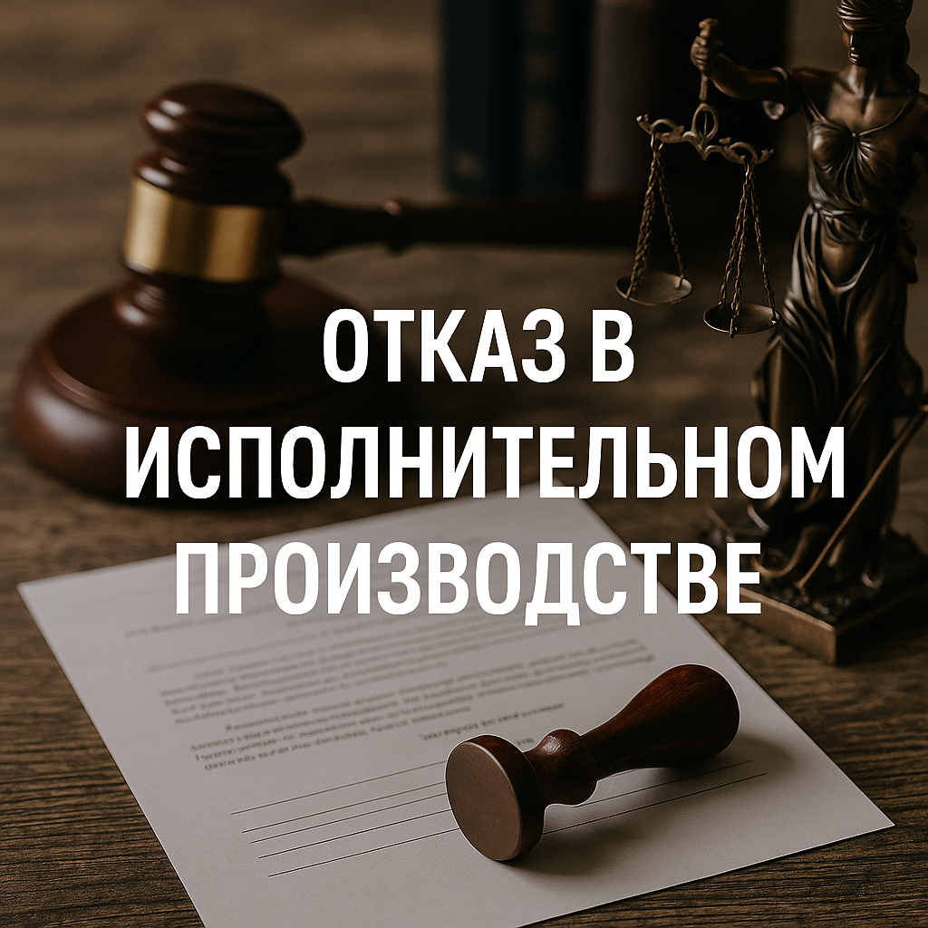 Отказ в исполнительном производстве