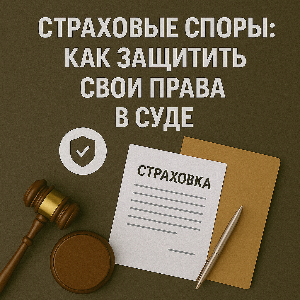 Страховые споры: как защитить свои права в суде