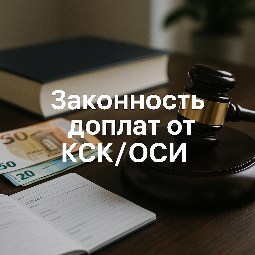Законность дополнительных платежей от КСК/ОСИ: обязательные и добровольные сборы