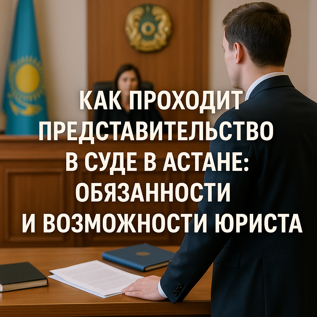 Как проходит представительство в суде в Астане: обязанности и возможности юриста