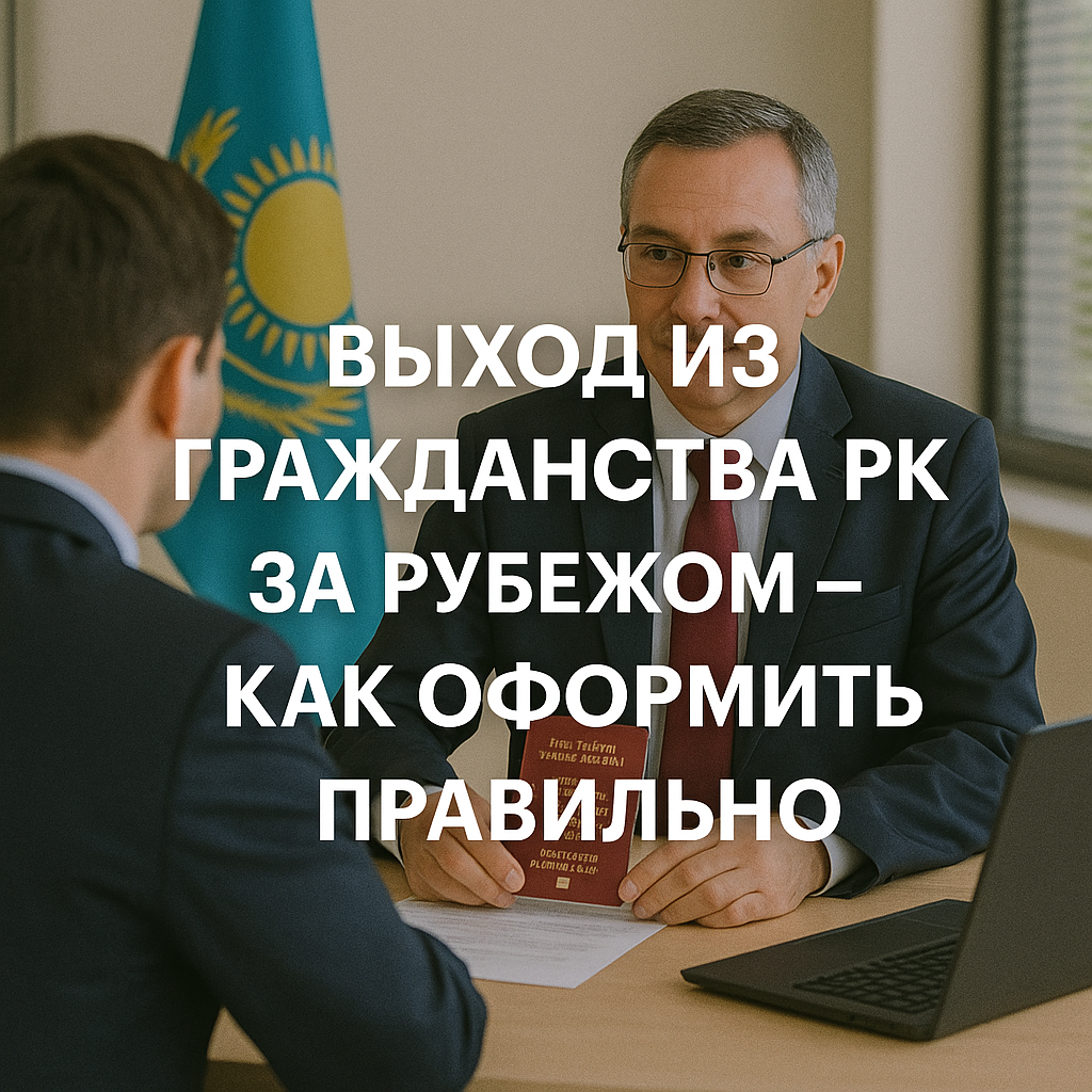 Выход из гражданства РК за рубежом