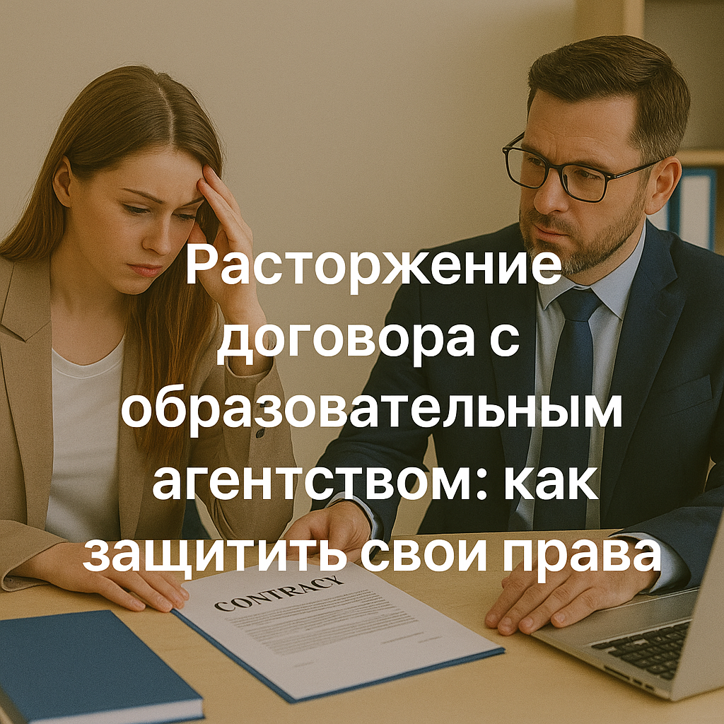 Расторжение договора с образовательным агентством: как защитить свои права