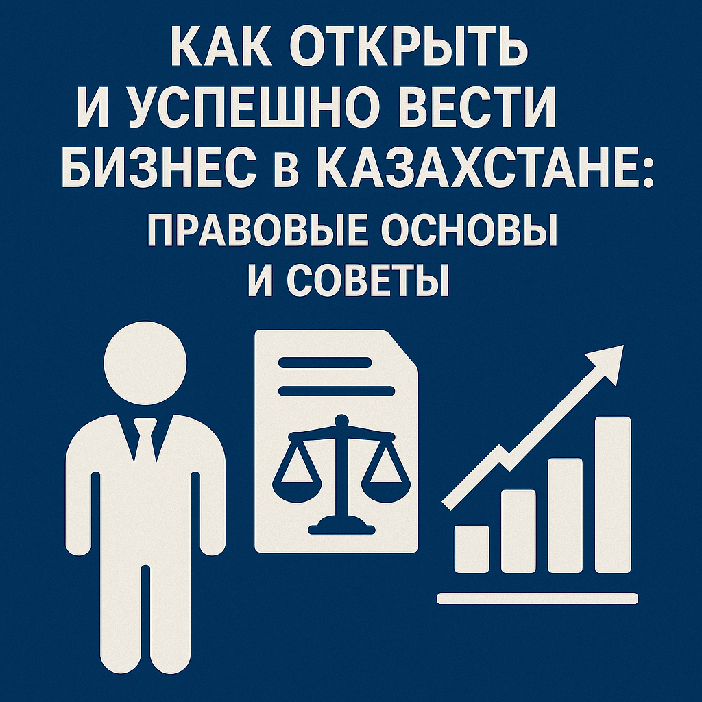 Как открыть и успешно вести бизнес в Казахстане: правовые основы и советы