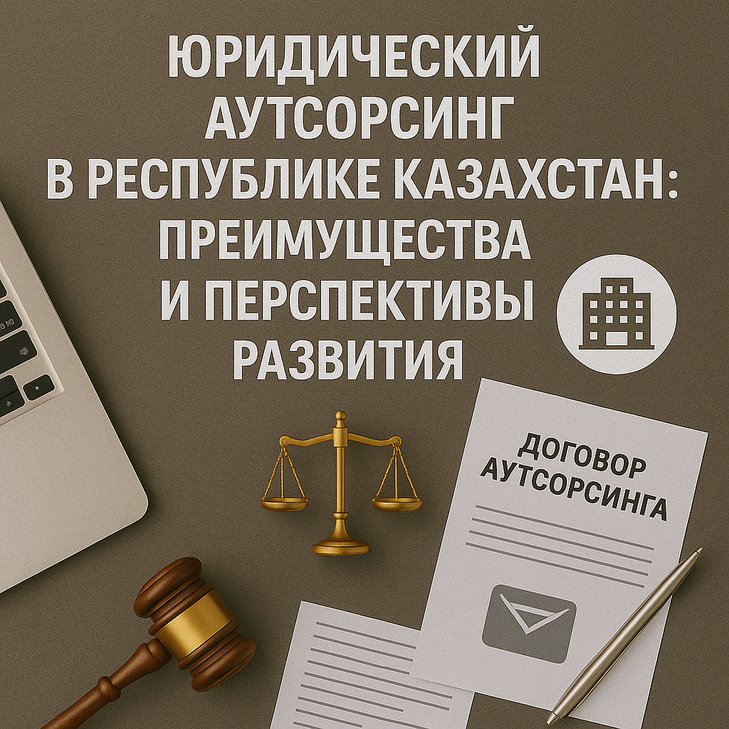 Юридический аутсорсинг в Республике Казахстан: преимущества и перспективы развития