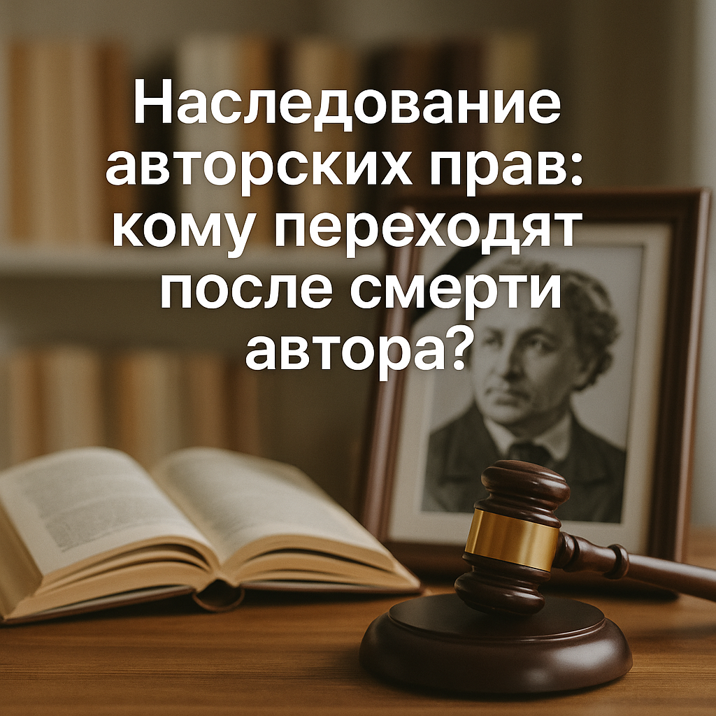 Наследование авторских прав после смерти