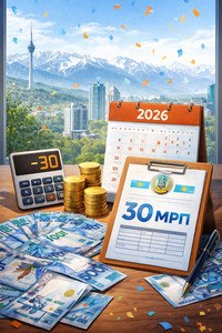 Базовый вычет 30 МРП 2026: инструкция для Алма-Аты
