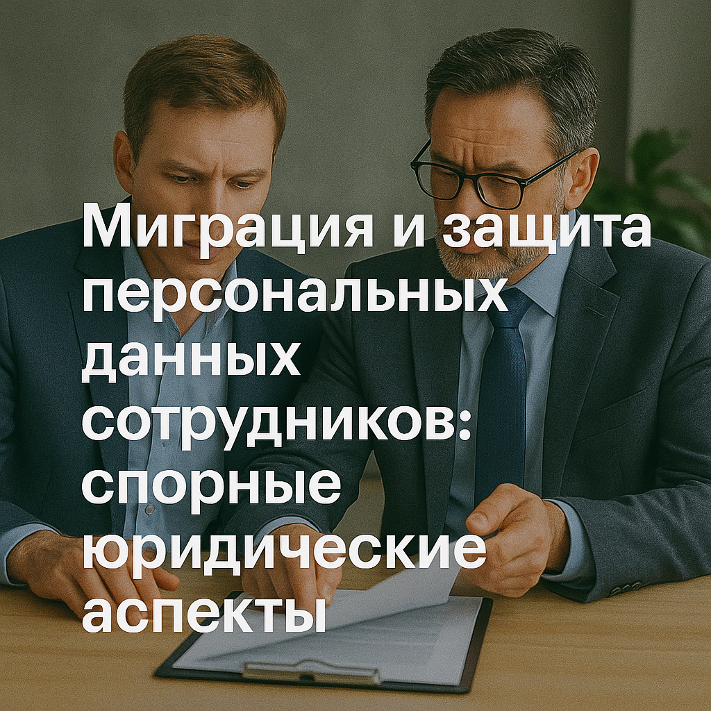Миграция и защита персональных данных