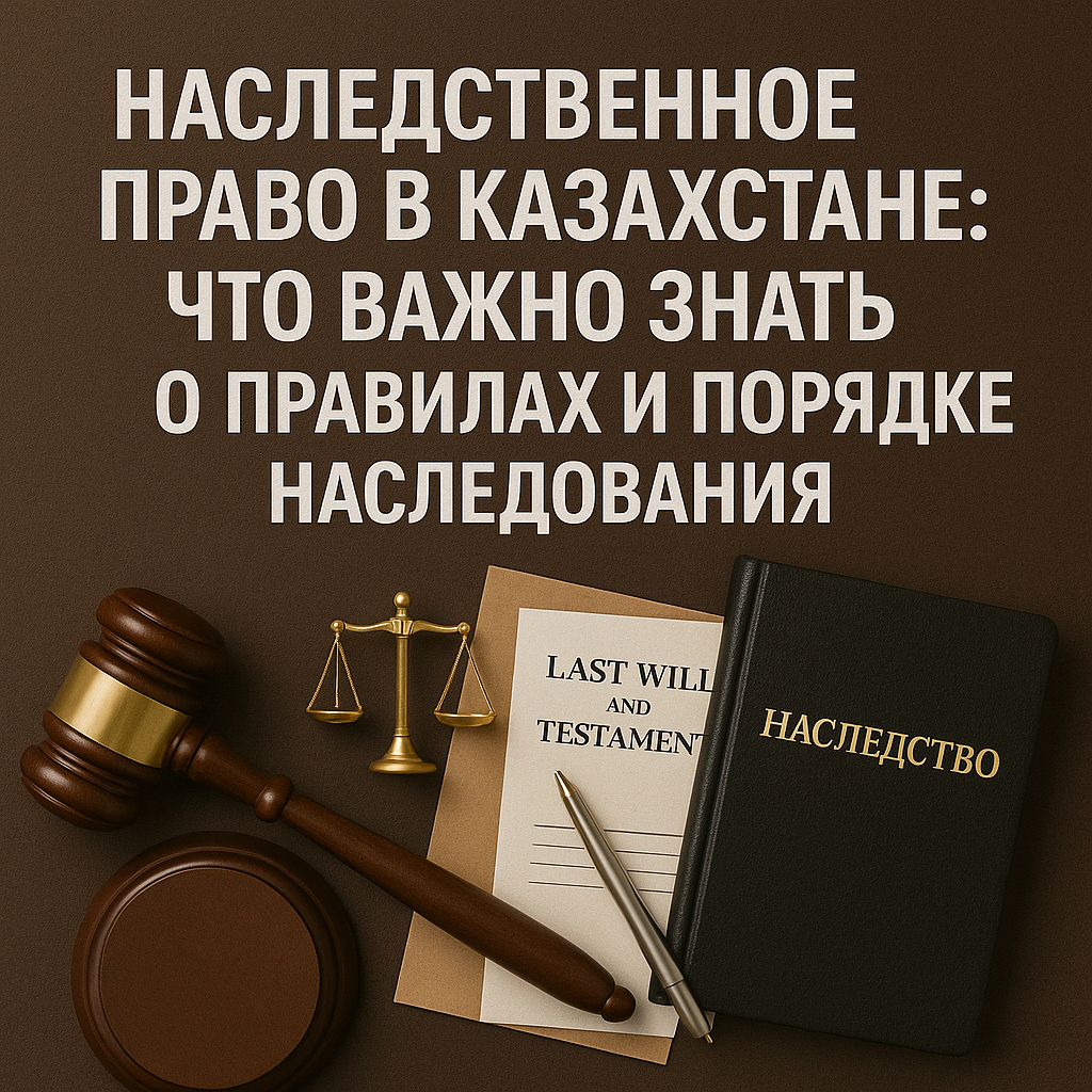 Наследственное право в Казахстане: что важно знать о правилах и порядке наследования