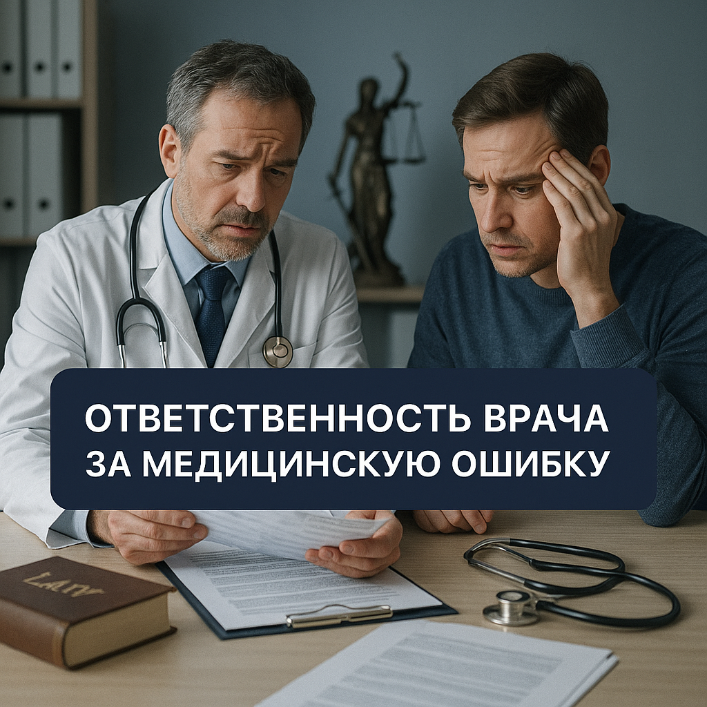 Ответственность врача за медицинскую ошибку