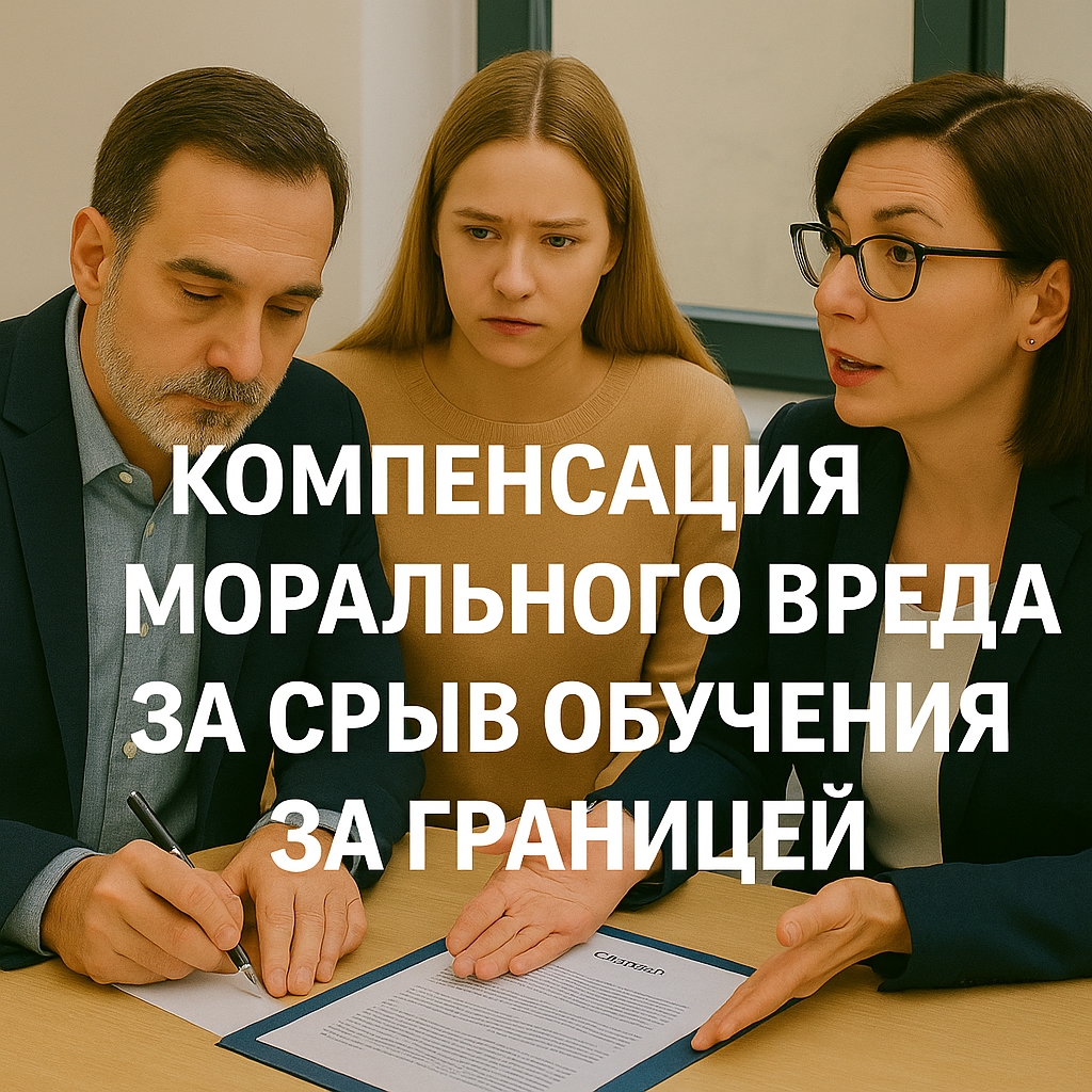 Компенсация морального вреда за срыв обучения за границей: как добиться в суде
