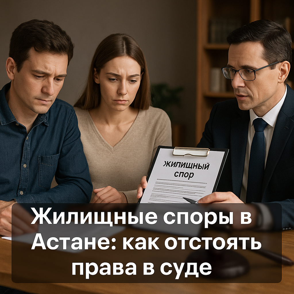 Жилищные споры в Астане: как отстоять права в суде