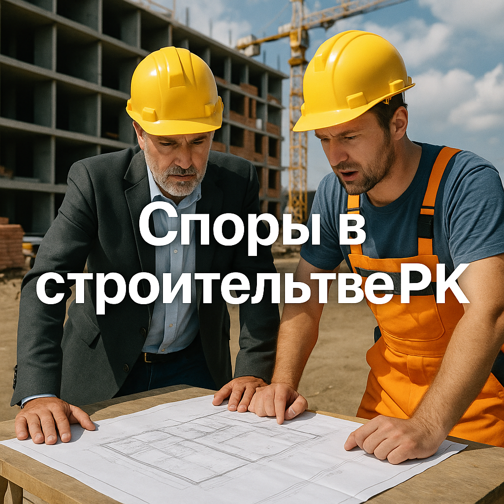 Споры между застройщиком и подрядчиком в Казахстане
