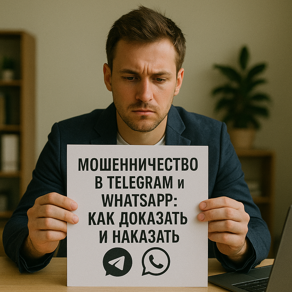 Мошенничество в Telegram и WhatsApp